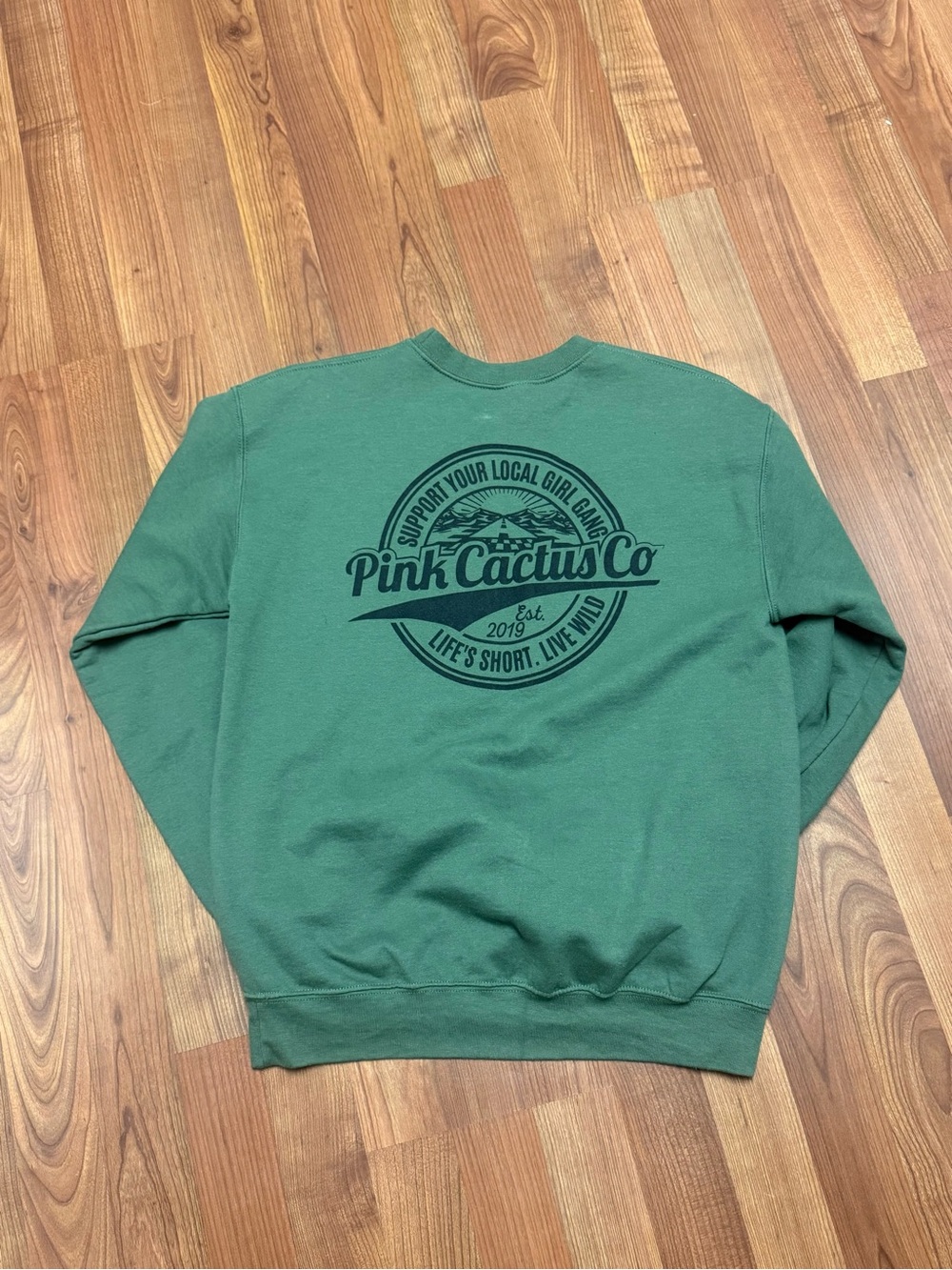 Green Crewneck Sweatshirt